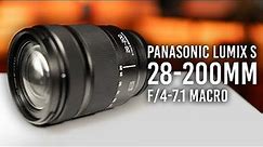 Panasonic LUMIX S 28-200mm f/4-7.1: An All-In-One Lens!