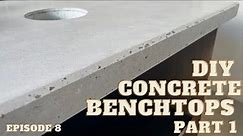 DIY Concrete Benchtops - Part One OWNER BUILDING AUSTRALIA
