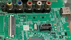 LED TV motherboard cleaning