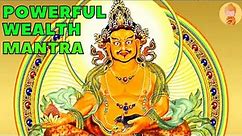 Most powerful wealth mantra | Yellow Jambhala buddha mantra 108 time | Kuber Mantra to attract money