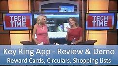 Key Ring App-loyalty card, sale items and shopping lists all in one app. Review & Demo.