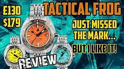 🌟Tactical Frog 🐸 🌟 3 colours! Full Watch Review | The Watcher