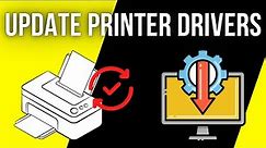 How To Update Your Printer Drivers On Windows 11