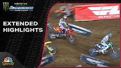 Supercross 2024 EXTENDED HIGHLIGHTS: Round 14 in Nashville | 4/20/24 | Motorsports on NBC