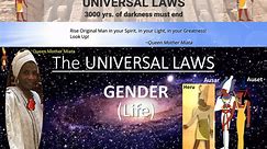 THE UNIVERSAL LAW OF GENDER (Life)