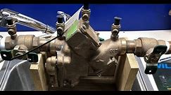 How To Repair a Watts 909 Backflow Assembly