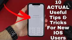 iPhone Tips And Tricks For Beginners (Android Users) !