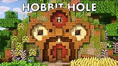 Minecraft | How to build a Hobbit Hole | Tutorial