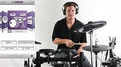 Yamaha DTX502 Electronic Drum Kit Demo