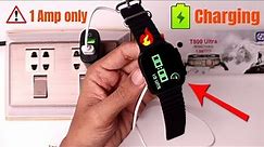 Charging Smart Watch T800 Ultra