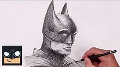 How To Draw Batman | YouTube Studio Sketch Tutorial