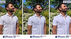 iPhone SE vs iPhone 11 vs iPhone XR  Camera Comparison!