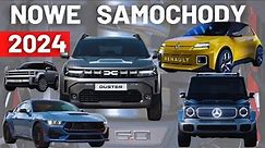 NOWE SAMOCHODY 2024 - TOP 28 Premier motoryzacyjnych!