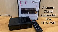 Aluratek Digital Converter Box and PVR Review and Tutorial | OTA Antenna TV Recording