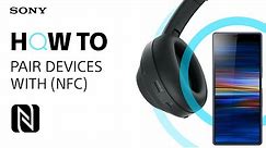 HOW TO (Bluetooth Series): Pair devices with NFC