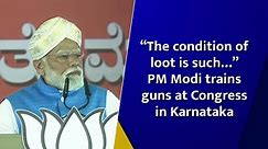 “The condition of loot is such…” PM Modi trains guns at Congress in Karnataka