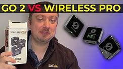 Rode Wireless Go 2 VS Rode Wireless PRO | Worth The Upgrade?