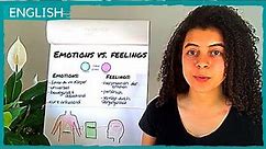 emotions vs. feelings - What's the difference?