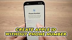 iPhone: How to Create Apple ID Without Phone Number