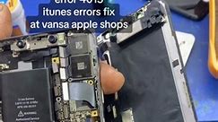 error 4013 itunes errors fix at vansa apple shops #fyp #repair #applerepair #anythingapple_call_vansa #apple