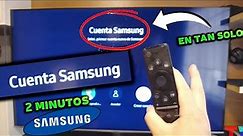 How to Create a SAMSUNG Account on Smart TV! (in less than 2 MINUTES!)