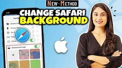 How to Change Safari Background on iPhone/iPad 2024