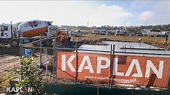 Kaplan Homes: Build stage 5 - Concrete slab pour for a new house
