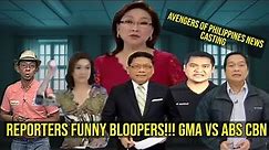 Reporters Funny Moments Compilation Philippines Edition | GMA/ABS CBN