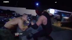 John Cena and Kane brawl all over the arena: Raw