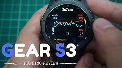 SAMSUNG GEAR S3 RUNNING REVIEW | SHOWING HOW THE RUNNING APP WORKS
