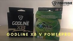 PowerPro v GODLINE X8 || Braid Fishing Line Comparison Test