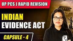 Indian Evidence Act, 1872 | UP PCS J Exam Preparation | Judiciary Preparation