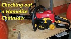 Homelite Chainsaw Repair