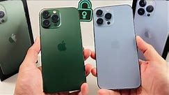iPhone 13 Pro Max Alpine Green vs Sierra Blue Color Comparison