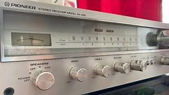 Pioneer Stereo Receiver SX 450 Demo