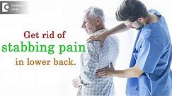 Causes & Treatment for sharp stabbing pain in lower left side of back - Dr. Kodlady Surendra Shetty