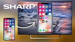 How To Mirror Your iPhone to a Sharp TV