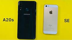 Samsung Galaxy A20s vs iPhone SE
