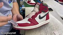 Inside Producing of Air Jordan 1Lost and Found | OG Sneakers factory