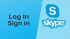 How To Sign in Skype on Laptop l Skype.com 2021