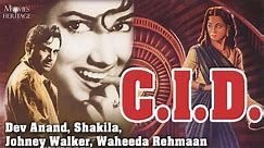 CID 1956 Full Movie | Dev Anand, Shakila, Waheeda Rehman | Superhit Hindi Film | Movies Heritage