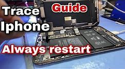 Apple Iphone 11 always restart repair. Iphone repair. panic full hints guide.