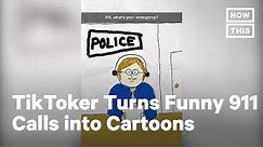 Funny 911 Calls Animated on TikTok