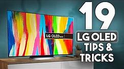 19 LG OLED Tips, Tricks and Hidden Features - LG C1, C2 and G2
