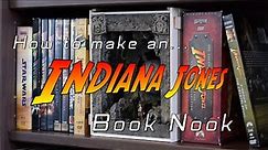 Indiana Jones Book Nook // DIY Shelf Insert