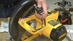 DeWALT Miter Saw Repair – How to replace the Switch
