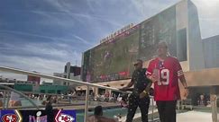 49er Faithful could enjoy Super Bowl at Vegas Stadium Swim watch party