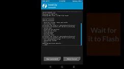 How to Install TWRP on the ZTE Quest n817 and Replace Kingoroot SuperUser for SuperSU