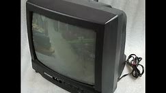 Sylvania SST4131 13 inch CRT Color Television