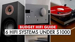 HiFi Starter Kits!! TOP SIX Home Stereo System UNDER 1000!!